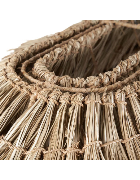 Grand Abat-jour bohème 140 cm Jonc de mer Naturel The Nyang Nyang 