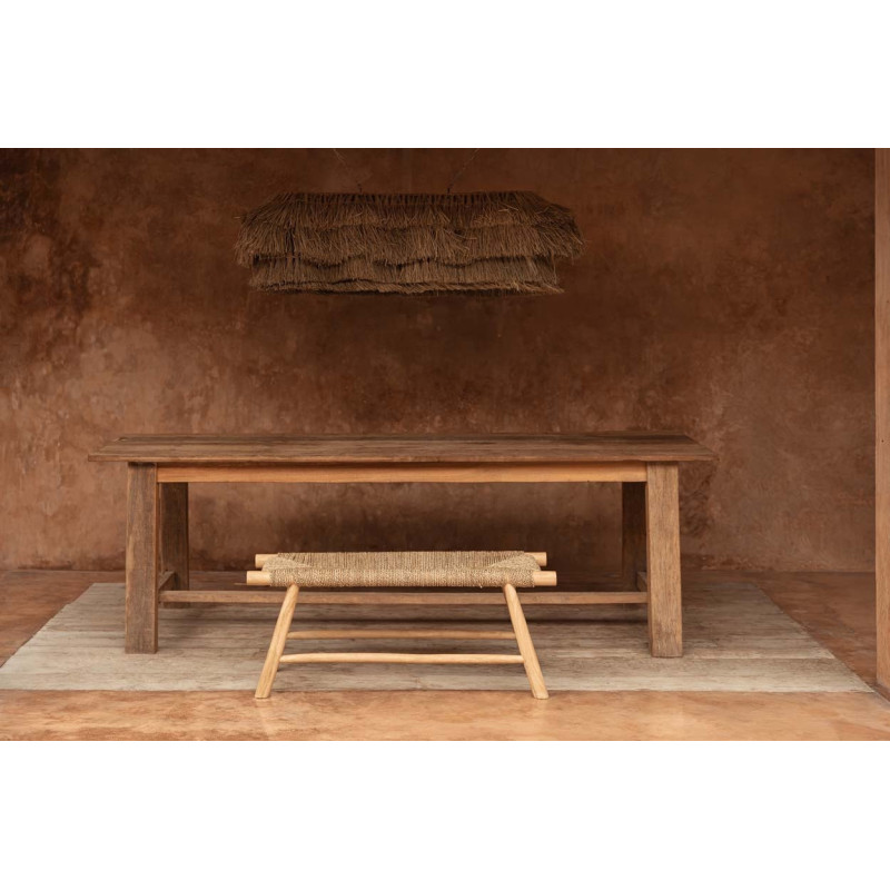 Grand Abat-jour bohème 140 cm Jonc de mer Naturel The Nyang Nyang 