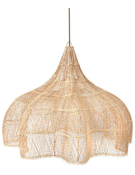 Abat jour original XL pour suspension 110 cm en Rotin Naturel The Whipped 