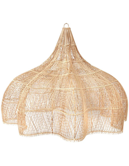 Abat jour original XL pour suspension 110 cm en Rotin Naturel The Whipped 