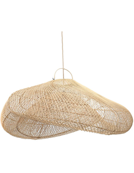 Abat jour original XXL Nuage pour suspension 120 cm en Rotin Naturel The Cloud 