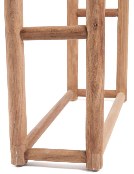 Porte serviettes rustique 2 niveaux en Bois de teck Naturel The Rustic 