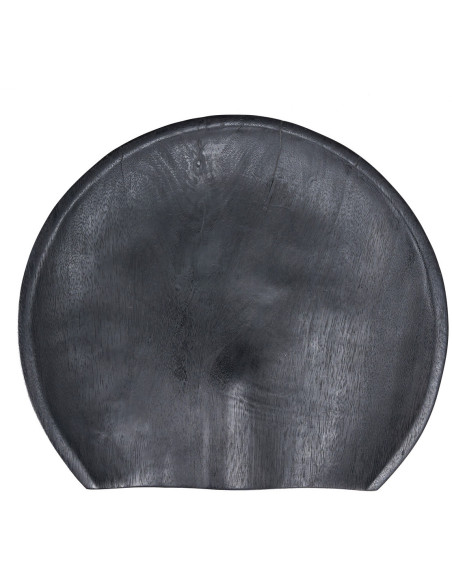 Tabouret de bar H 75 cm Bois de manguier Noir The Tala 