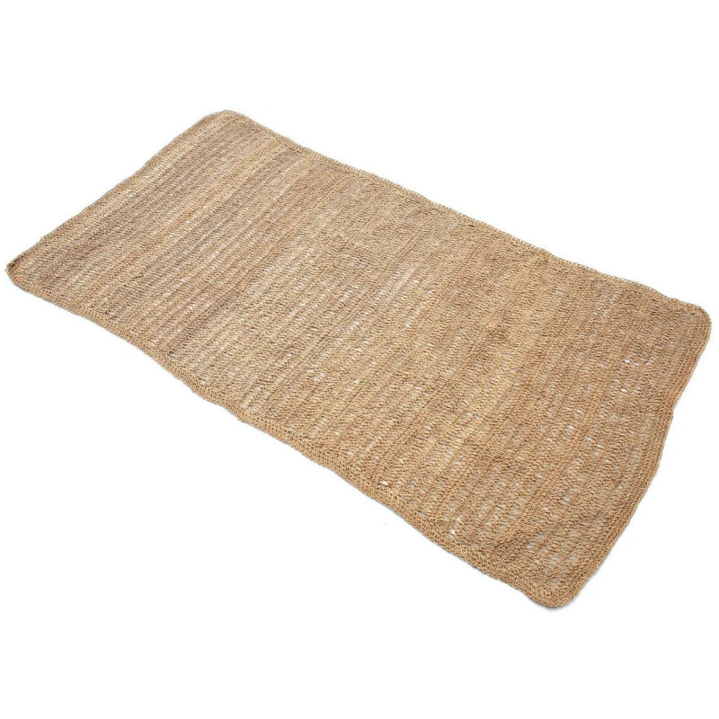 Tapis Rectangulaire 200x300 en Raphia Sisal Palmier Naturel The Seagrass 