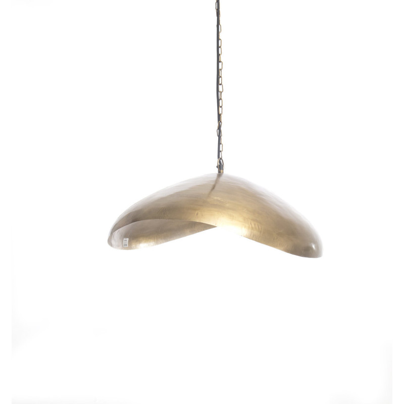 Abat jour original XXL pour suspension 100x70 en Métal Doré The Fortune Cookie 