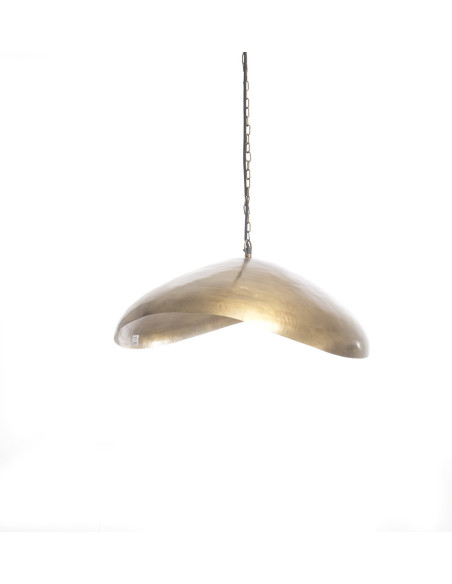 Abat jour original XXL pour suspension 100x70 en Métal Doré The Fortune Cookie 