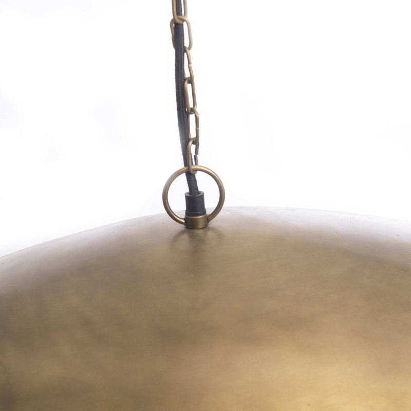 Abat jour original XXL pour suspension 100x70 en Métal Doré The Fortune Cookie 