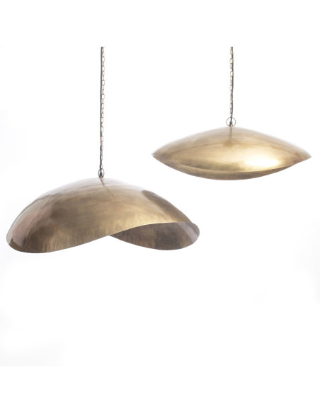 Suspension XL 71 cm Métal Doré The Fortune Cookie 