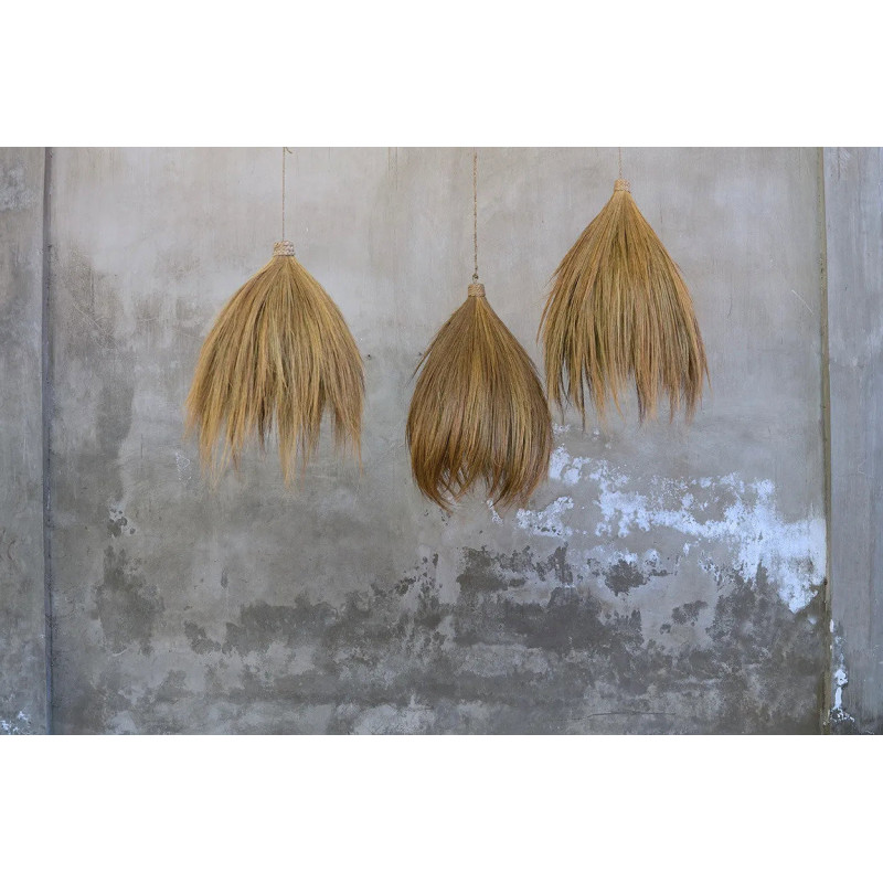 Suspension 28 cm Herbe Naturel The Rayung Hut 