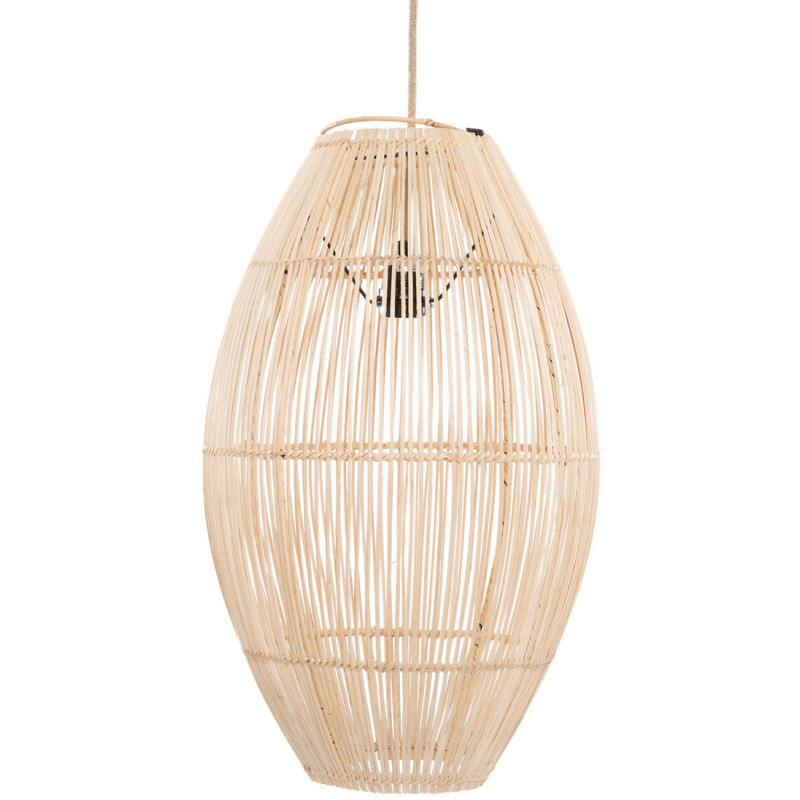 Abat-jour pour suspension 35 cm Rotin Naturel The Zuri 