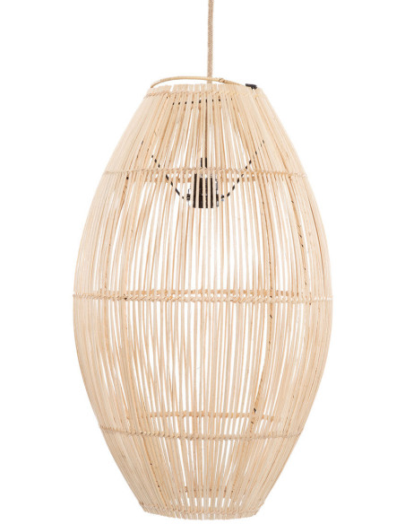 Abat-jour pour suspension 35 cm Rotin Naturel The Zuri 