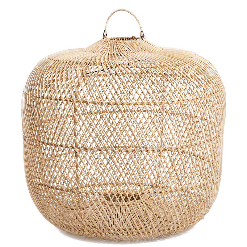 Abat-jour pour suspension 48 cm Rotin Naturel The Batu Bolong 