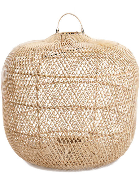 Abat-jour pour suspension 48 cm Rotin Naturel The Batu Bolong 