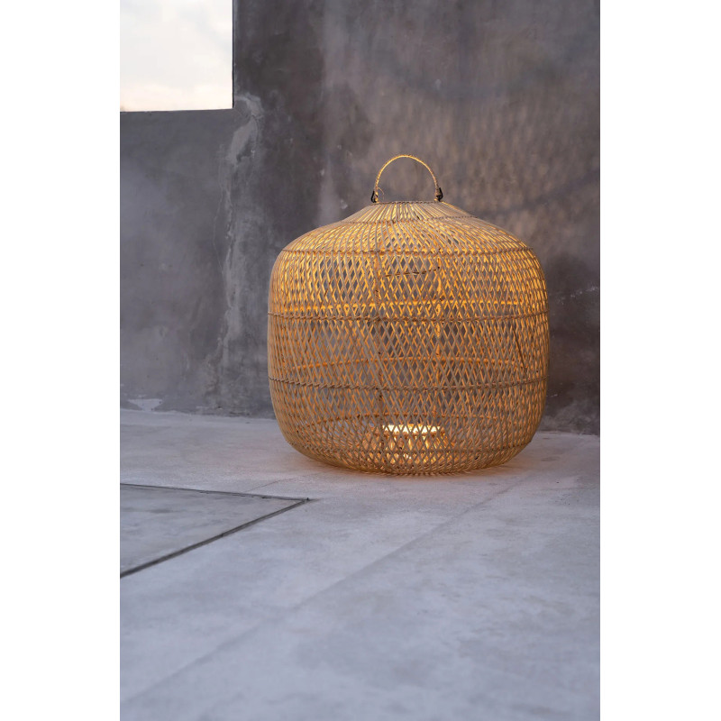 Abat-jour pour suspension 48 cm Rotin Naturel The Batu Bolong 