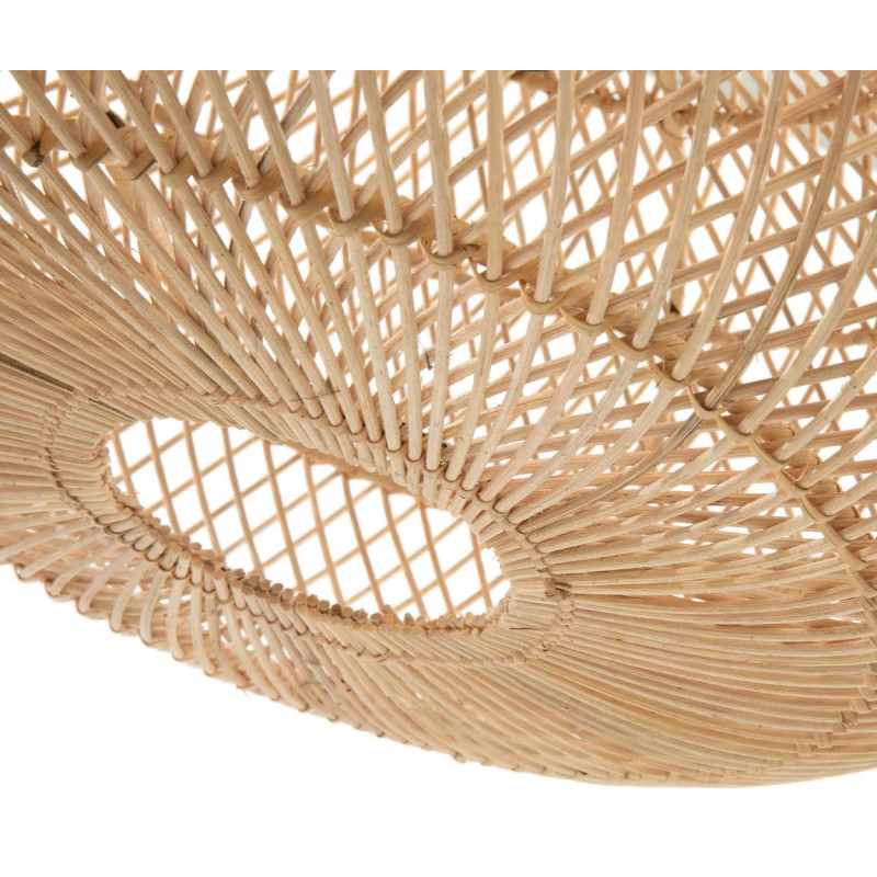 Abat-jour pour suspension 50 cm Rotin Naturel The Wholly 