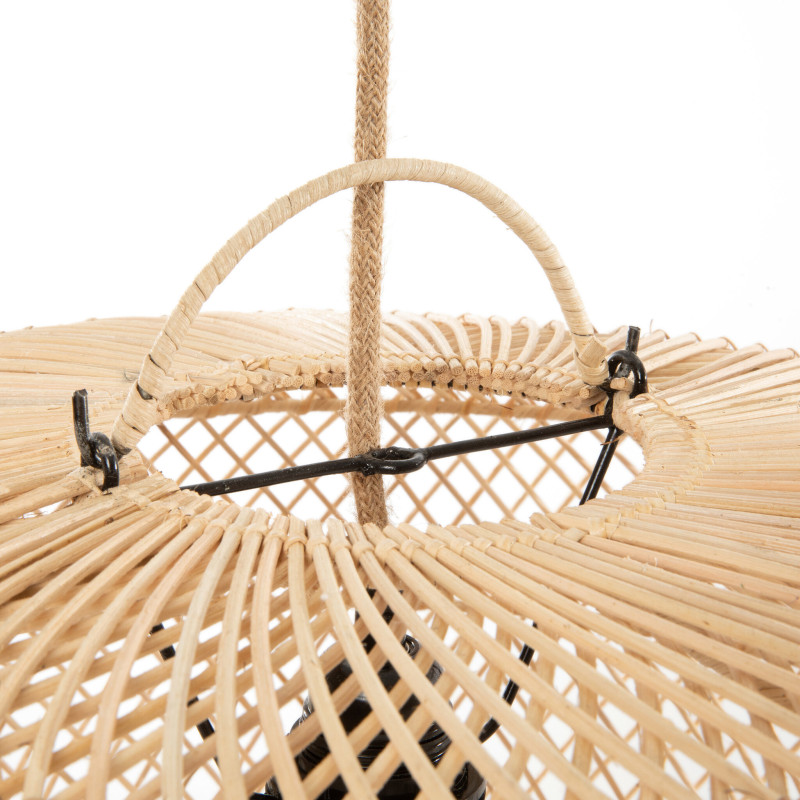 Abat-jour pour suspension 50 cm Rotin Naturel The Wholly 