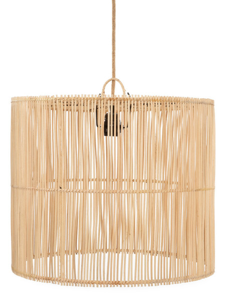 Abat-jour pour suspension 45 cm Rotin Naturel The Chacha 