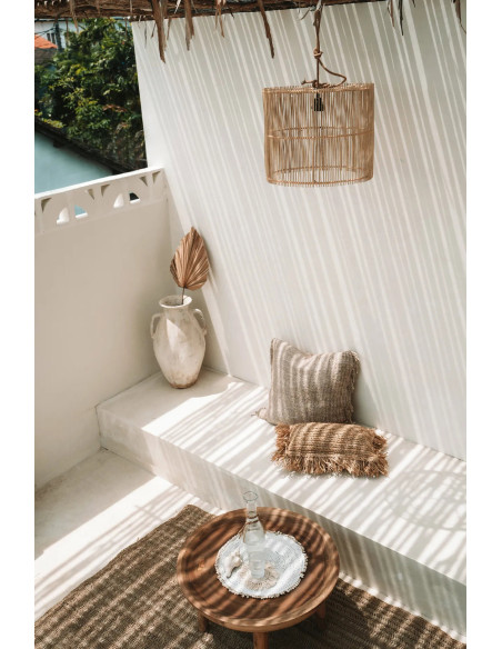 Abat-jour pour suspension 45 cm Rotin Naturel The Chacha 