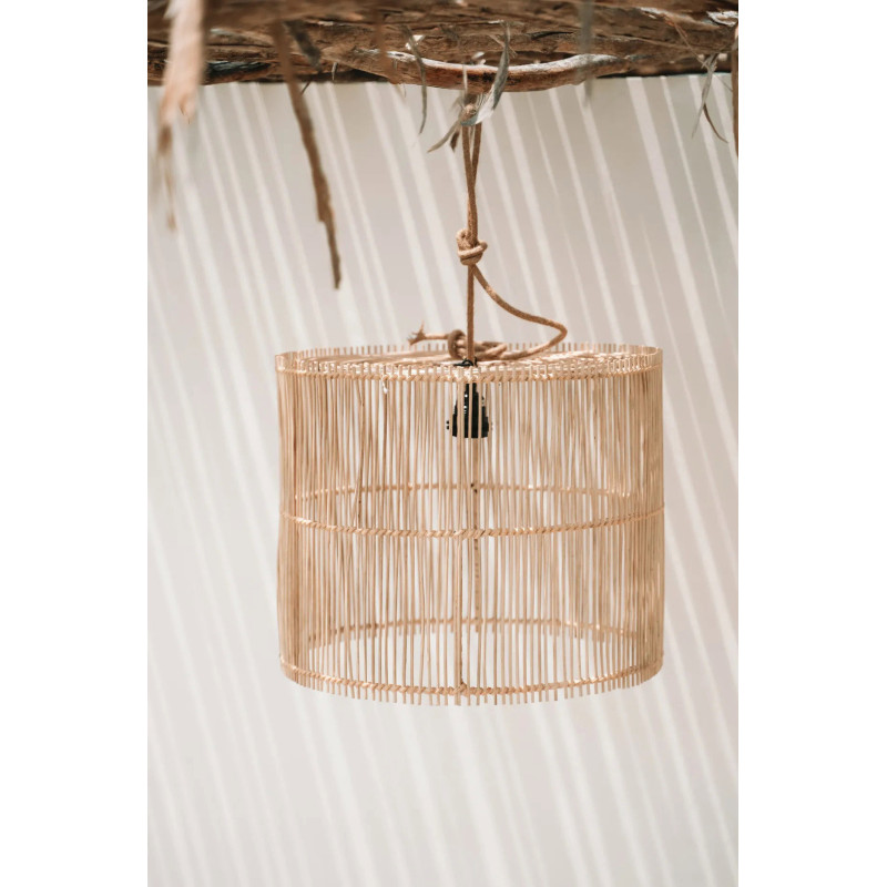 Abat-jour pour suspension 45 cm Rotin Naturel The Chacha 