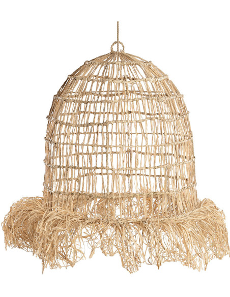 Abat-jour pour suspension 60 cm Herbe Mendong Naturel The Casita 