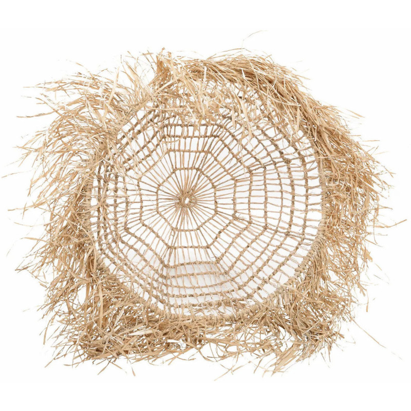 Abat-jour pour suspension 60 cm Herbe Mendong Naturel The Casita 