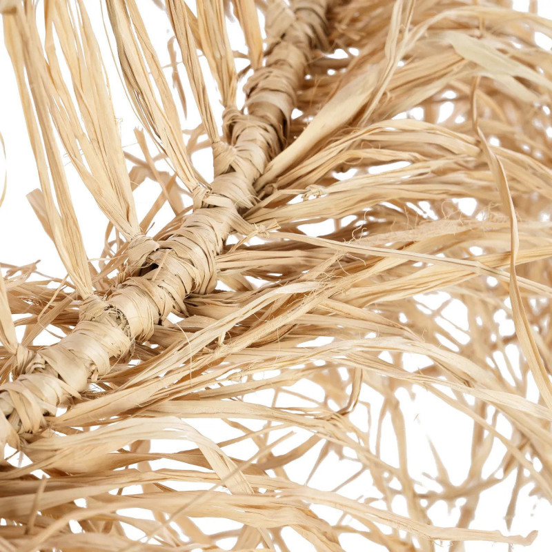 Abat-jour pour suspension 60 cm Herbe Mendong Naturel The Casita 