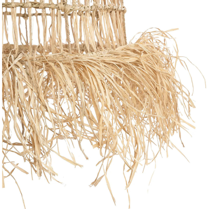 Abat-jour pour suspension 60 cm Herbe Mendong Naturel The Casita 