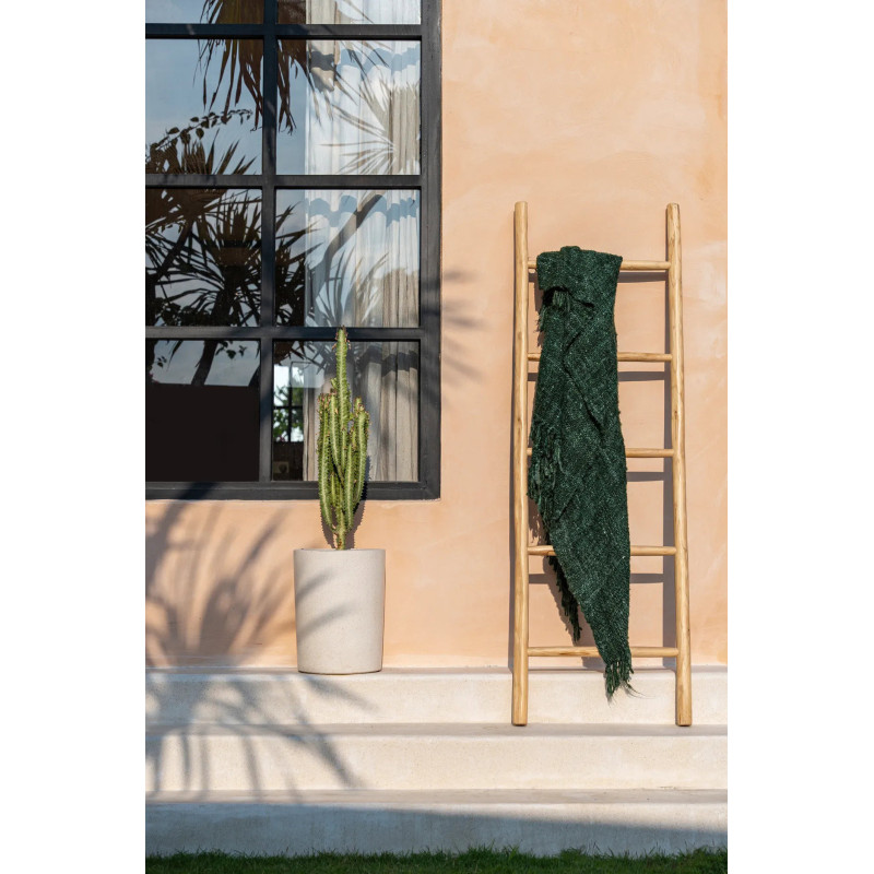 Porte serviettes original Échelle 5 niveaux en Bois de teck Naturel The Tulum 