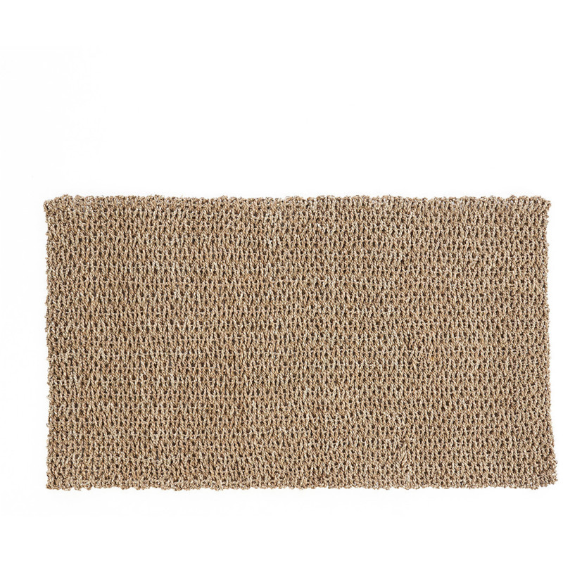 Tapis de couloir bord de mer Rectangulaire 70x120 Sisal Naturel Tressé The Sizali 