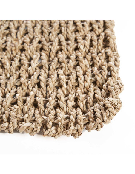 Tapis de couloir bord de mer Rectangulaire 70x120 Sisal Naturel Tressé The Sizali 