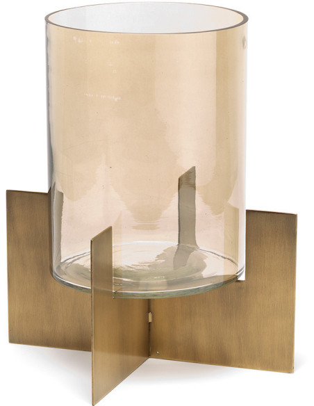 Grand Tapis Afghan ethnique chic Rectangulaire 204x310 Laine Naturel Marron Avec franges Motif tribal The Handwoven 