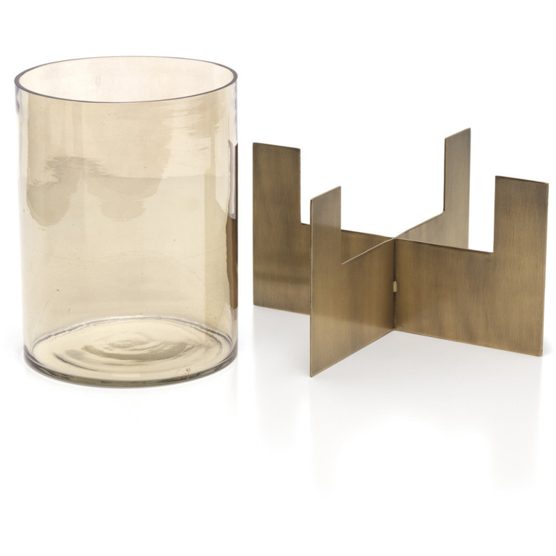 Grand Tapis Afghan ethnique chic Rectangulaire 204x310 Laine Naturel Marron Avec franges Motif tribal The Handwoven 