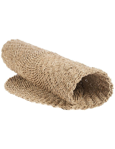 Tapis bord de mer Rond 100 cm Sisal Naturel Tressé The Sizali 