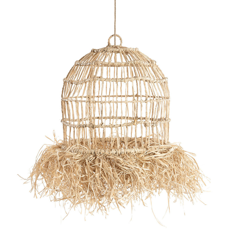Abat-jour pour suspension 40 cm Herbe Mendong Naturel The Casita 