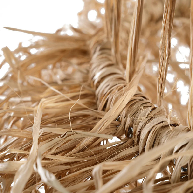 Abat-jour pour suspension 40 cm Herbe Mendong Naturel The Casita 