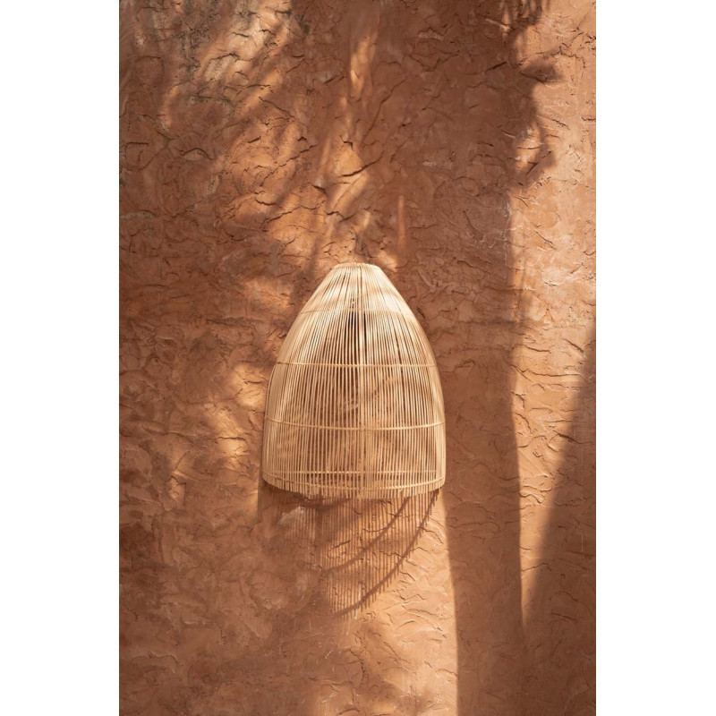 Abat-jour pour applique murale 45x55 Rotin Naturel The Lalo 