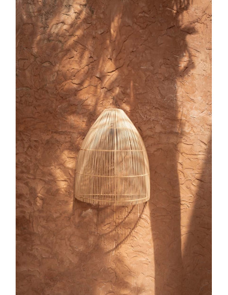 Abat-jour pour applique murale 45x55 Rotin Naturel The Lalo 