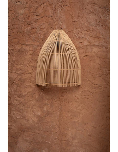 Abat-jour pour applique murale 45x55 Rotin Naturel The Lalo 