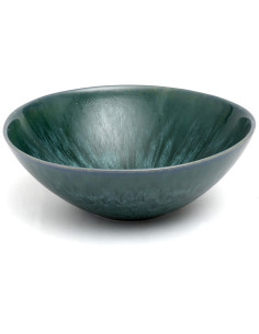 Grand Saladier rond 26 cm Grès Bleu The Aqua 