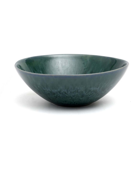 Grand Saladier rond 26 cm Grès Bleu The Aqua 