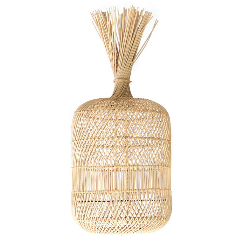 Abat-jour pour suspension 22 cm Rotin Naturel The Dumpling 