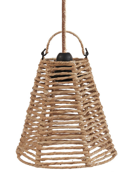 Abat-jour bohème 20 cm Rotin Naturel Tressé The Fini 