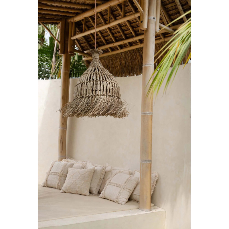 Housse de coussin originale Carrée 50x50 en Coton Naturel The Sahara 
