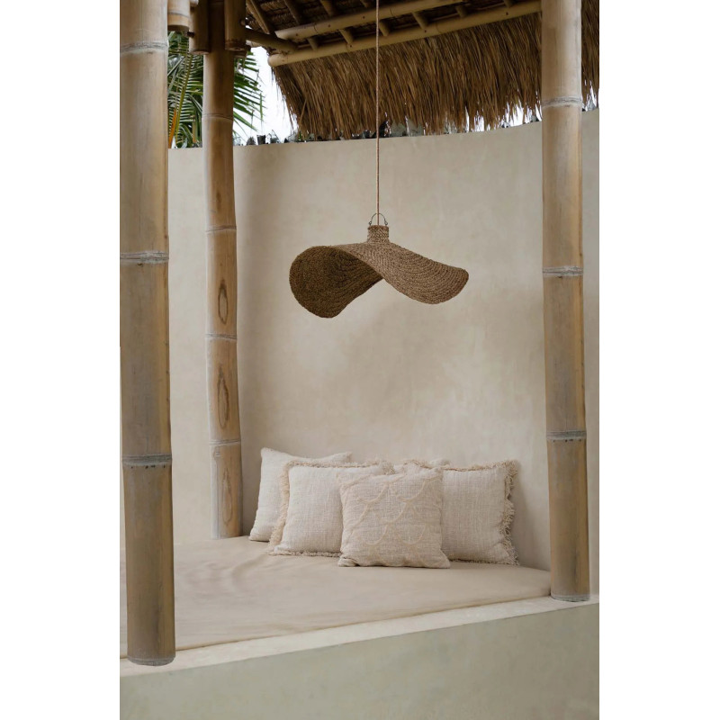 Housse de coussin originale Carrée 50x50 en Coton Naturel The Sahara 