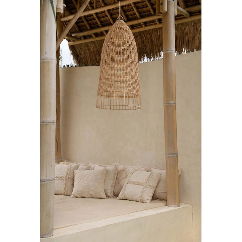 Housse de coussin originale Carrée 50x50 en Coton Naturel The Sahara 