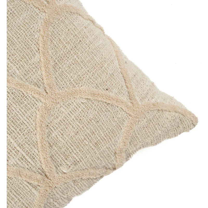 Housse de coussin originale Carrée 50x50 en Coton Naturel The Sahara 