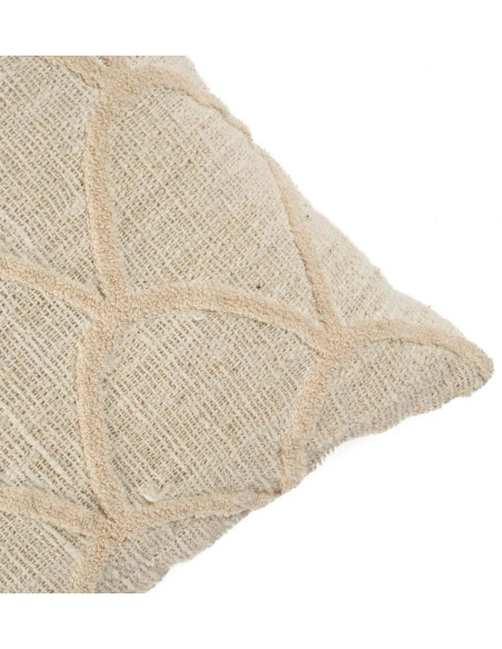 Housse de coussin originale Carrée 50x50 en Coton Naturel The Sahara 
