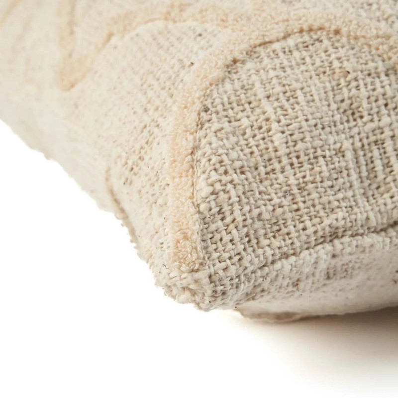 Housse de coussin originale Carrée 50x50 en Coton Naturel The Sahara 