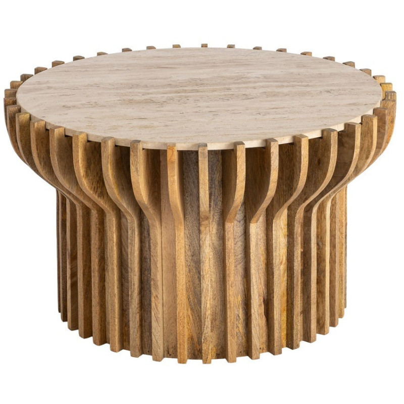 Table basse design Ronde 78 cm Marbre...