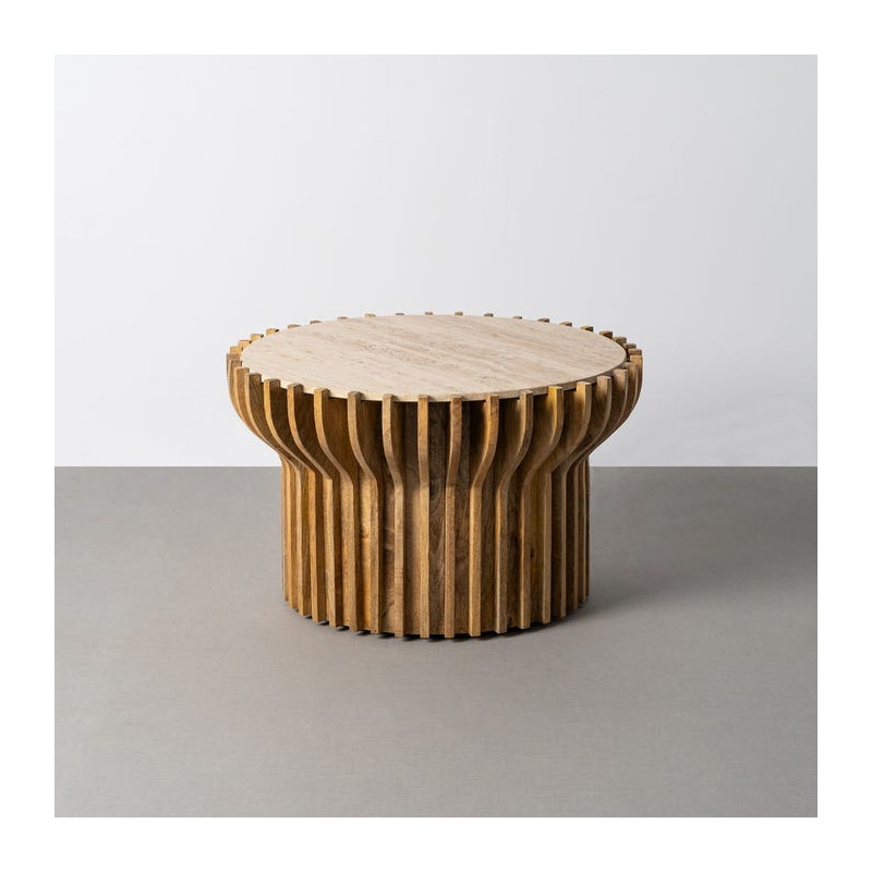 Table basse design Ronde 78 cm Marbre...